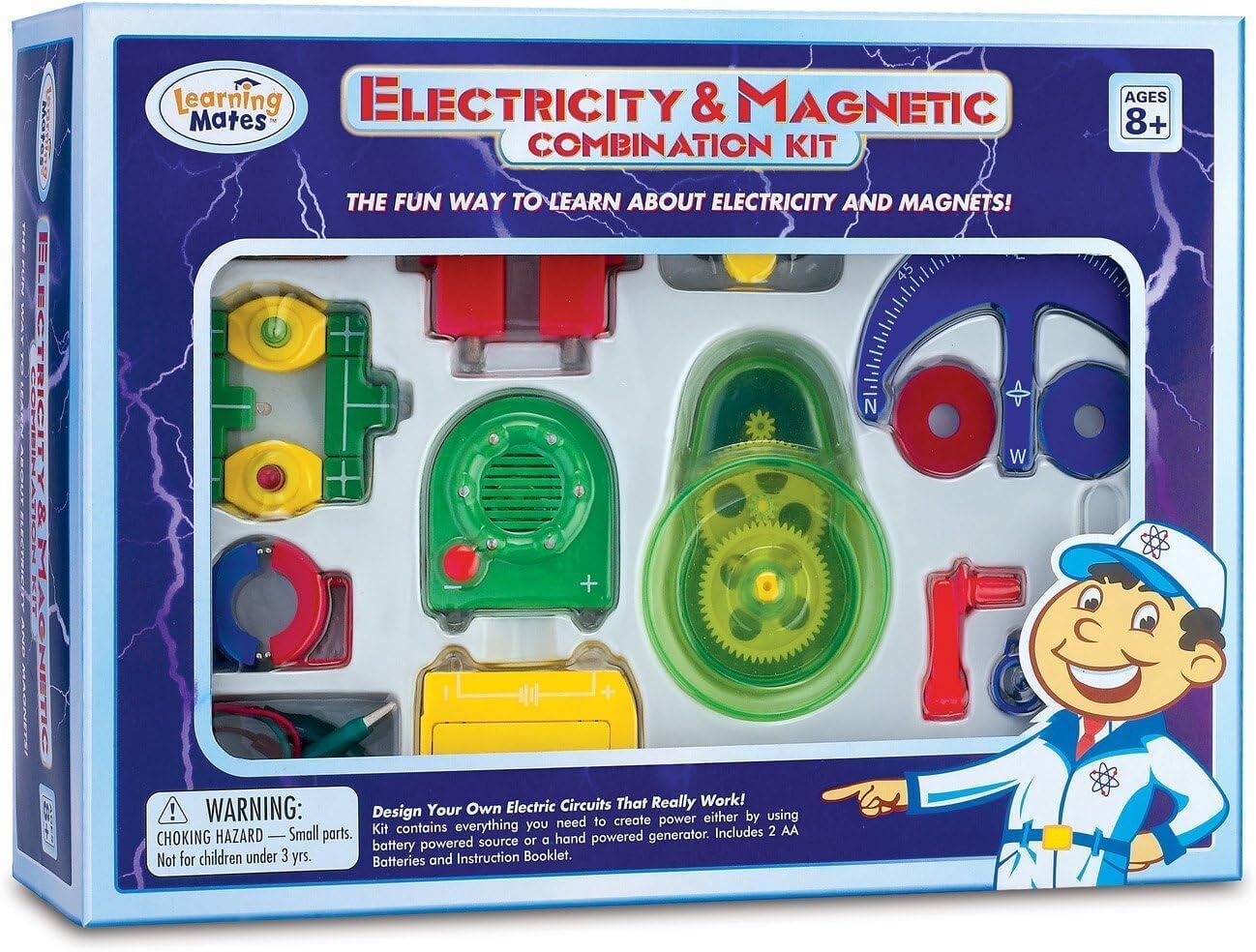 Electricity and Magnetic Combination Kit for Kids, STEM Educational Toy