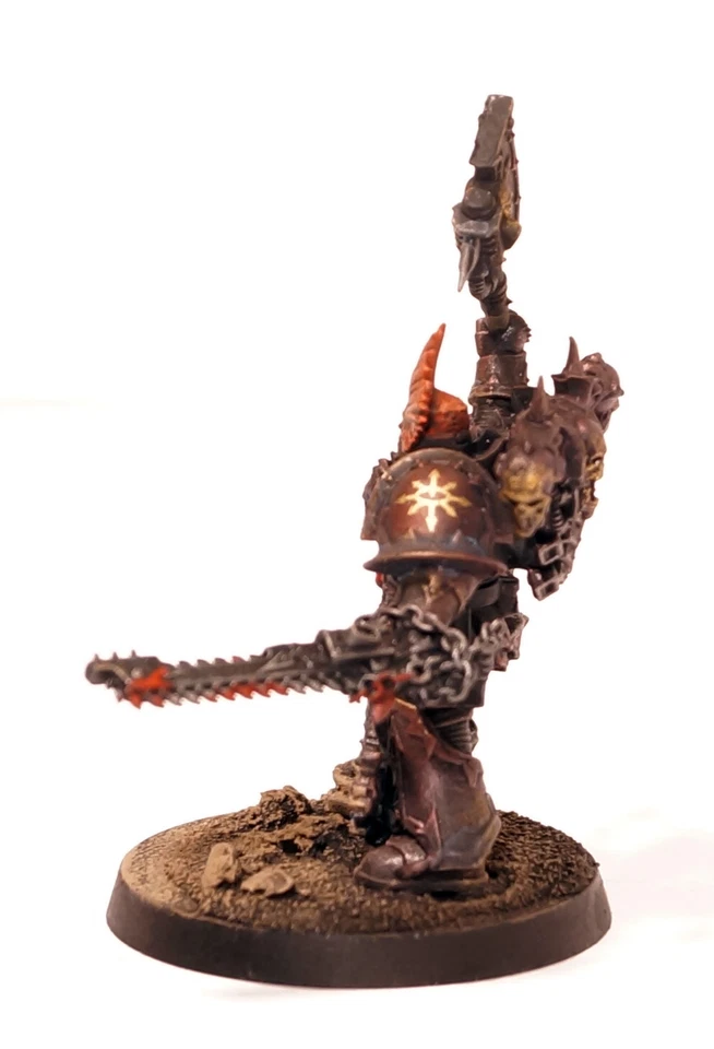 Blood Wolves Khorne Lord, Axe of Fury, Warhammer 40K Chaos Space Marines  - Image 4 of 4