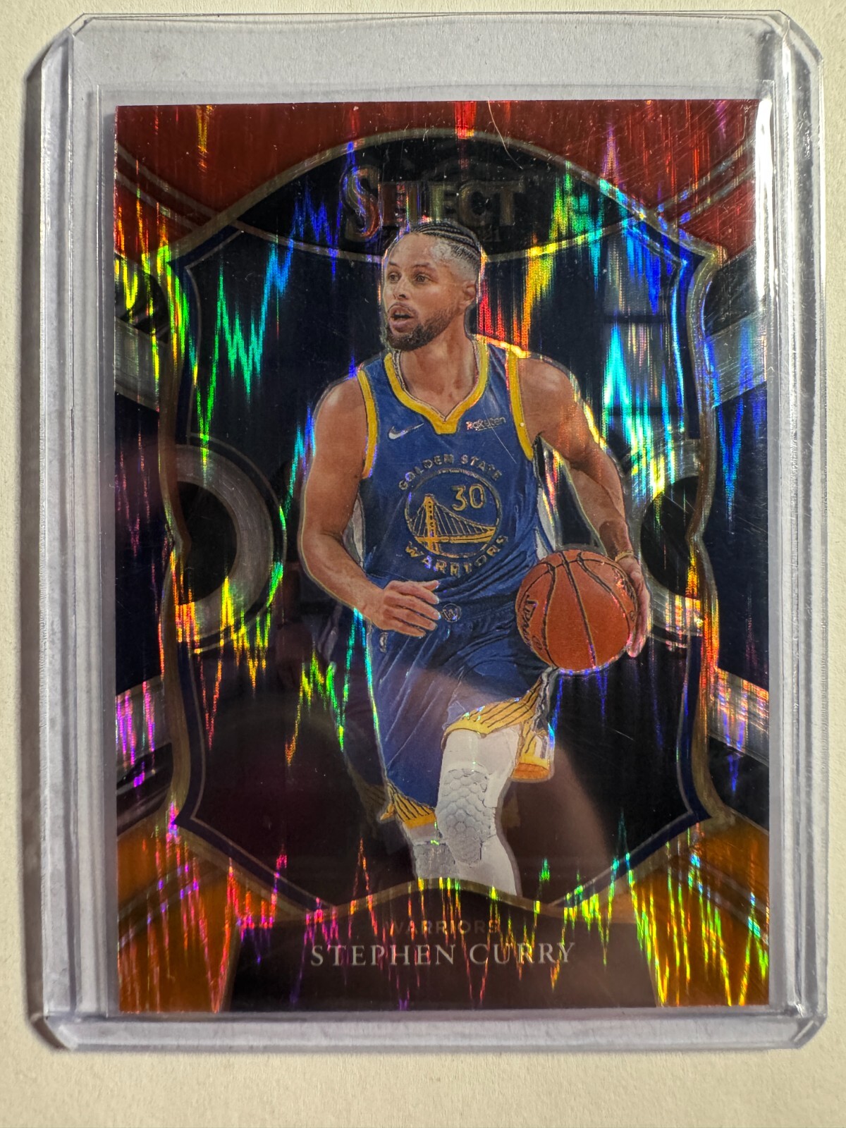 K310,676 - 2020-21 Select Prizms Tri-Color #57 Stephen Curry