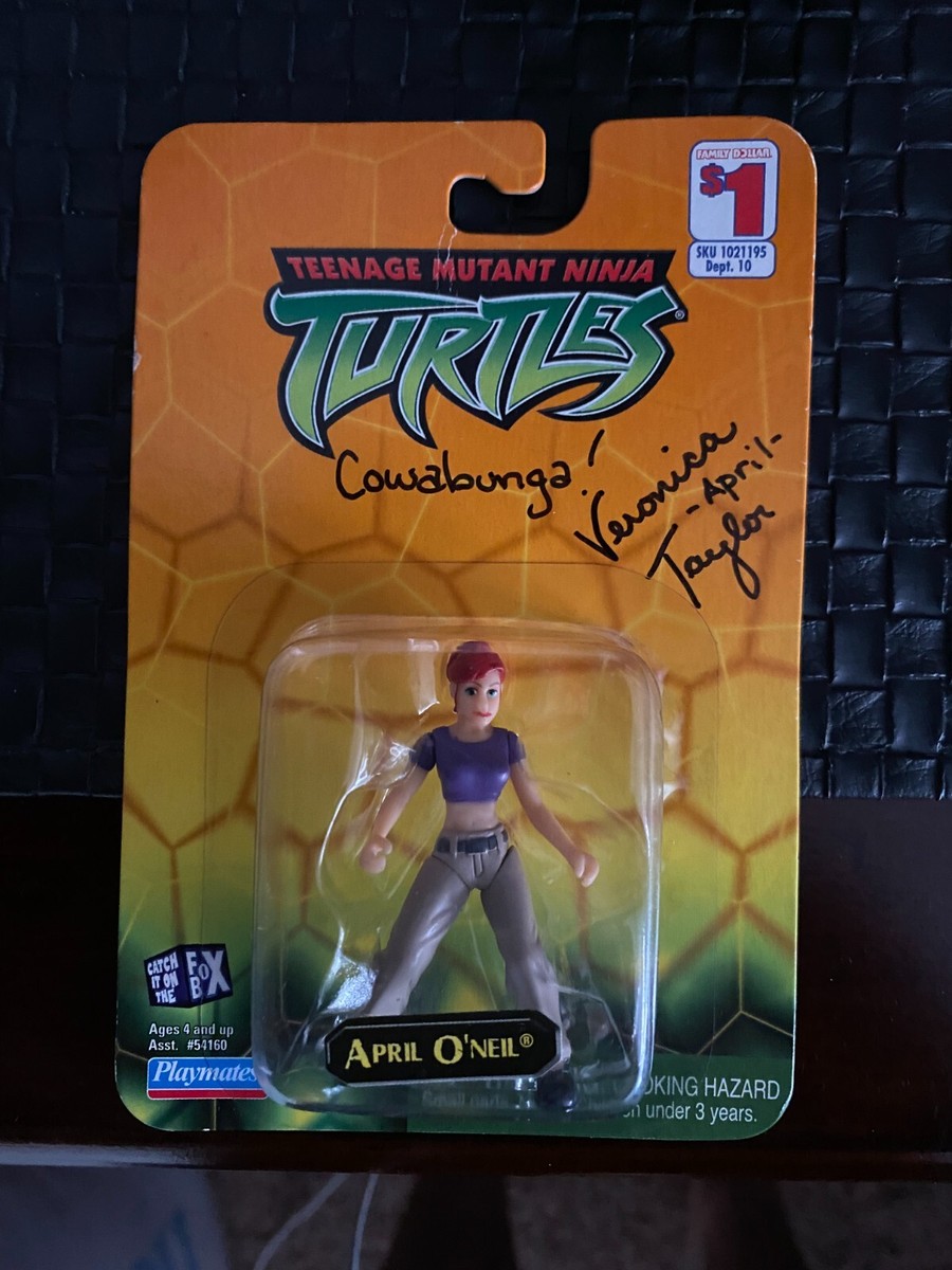 ポスター RT-149553 Teenage Mutant Ninja Turtles 2003 APRIL O'NEIL Signed Veronica