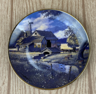 Harvest Homestead Franklin Mint Heirloom Limited Edition Collectors Plate 8 