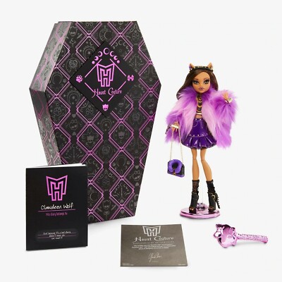 NEW! Monster High CLAWDEEN WOLF Haunt Couture Doll Mattel Creations NRFB