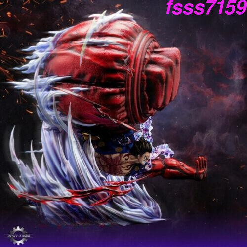 ruiReset Studioルフィギア4 YZ Studio One Piece Gear fourth Luffy Resin Model Painted