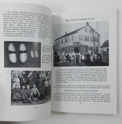Ferdinand Dubois County Indiana Geschichte Unternehmen Kirchen Schulen 1965 - Bild 12 von 16