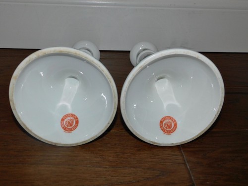 Portmeirion Pomona LOTE 2 Candelabros La Diosa de la Fruta 9" ¡DE COLECCIÓN! - Imagen 6 de 7