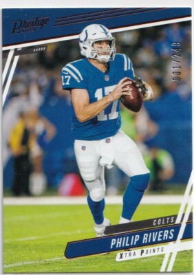 Philip Rivers Prestige Xtra Points  Ser # 001/249 1st one 1/1? Colts
