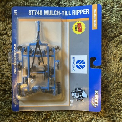 Ertl Britains 1/64 New Holland ST740 Mulch-Till Ripper #13639 1st Production NIP