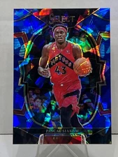 2022-23 Panini Select - Concourse #48 Pascal Siakam Raptors Blue cracked ice