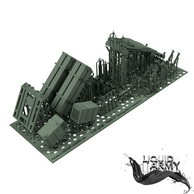 3D-Resinbausatz: IRIS-T ''Launcher/Startgerät/Waffensystem'' - 1:87 (H0)