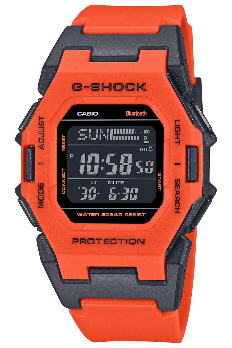 G-SHOCK デジタル腕時計 3434 オレンジ/ブルー Casio G-Shock GD-B500FL-4JF Orange Color Model New 2024 | eBay