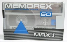 Memorex Vintage MRX I 60 Minutes Normal Position Premium Cassette Tape Sealed