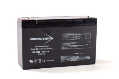 Lithonia ELU4 Battery Replacement (6V 12AH SLA Battery)