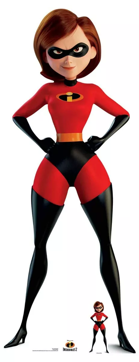 Elastigirl Helen Parr De Incredibles Oficial Disney Tamaño Natural Cartón Figura de elastigirl Elastigirl Helen Parr De Incredibles Oficial Disney Tamaño Natural Cartón Figura
