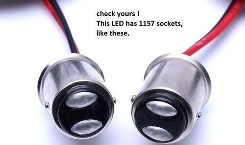 CUSTOM DYNAMICS ProBEAM Amber/White LED Turn Signals for HD (2) # PB-AW-1157-T - Picture 4 of 11
