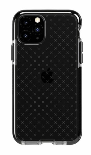 Funda protectora de teléfono Tech21 Evo para Apple iPhone 11 Pro negra humeante - Imagen 8 de 8