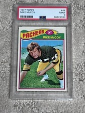 1977 TOPPS FOOTBALL CARD PSA 9 MIKE MCCOY GREEN BAY PACKERS