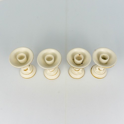 Vintage Ceramic Cherub Candle Holders Figurines Noel Japan Commodore Set of 4 - Picture 14 of 23