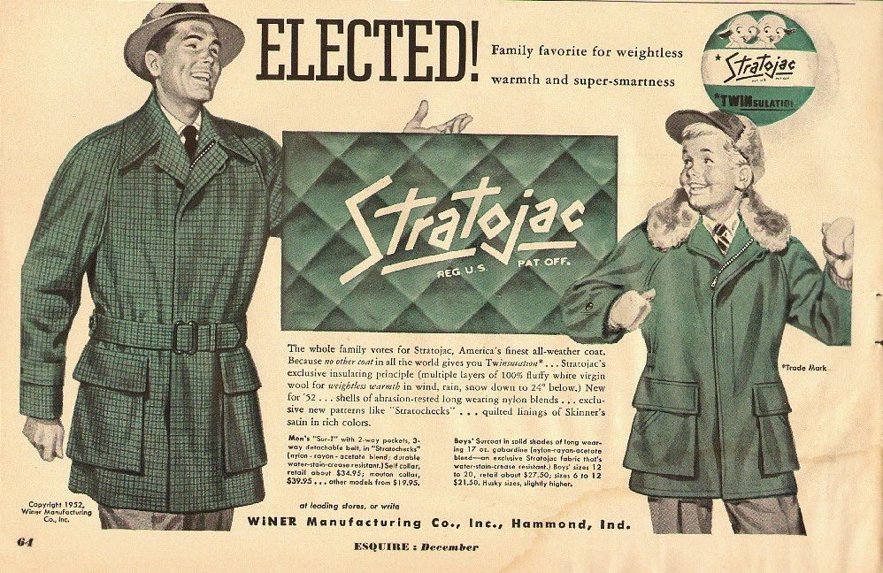Stratojac coats sale