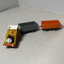 Tomy Trackmaster Thomas The Tank Engine Battery Train Stepney and Trucks Set