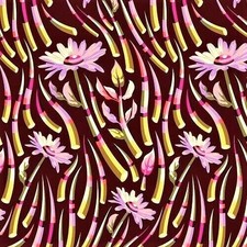 Tula Pink Acacia QUILLS Fat Quarter 18 x 22