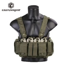 Emerson Mf Style Gen Iv Chest Rig Molle Tactical Vest Mag Pouch Combat Carrier