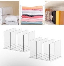 Purse Organizer for Closet 2-Pack 8 Layer Adjustable Handbag Organizer Books