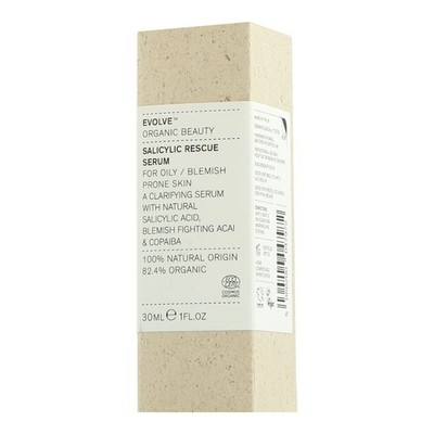 Evolve Organic Beauty Face Care - Salicylic Rescue Serum 30ml