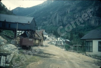 RGS Eisenbahn gute Sicht auf Ophir Blick nach Süden 7-22-50 35mm Dia Chione (5135)