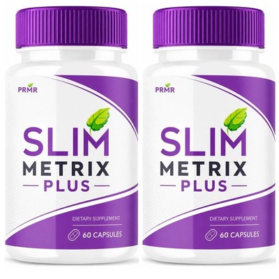 Slim Metrix Weight Loss Dietary Supplement Capsules SlimMetrix Diet Pill -2 Pack