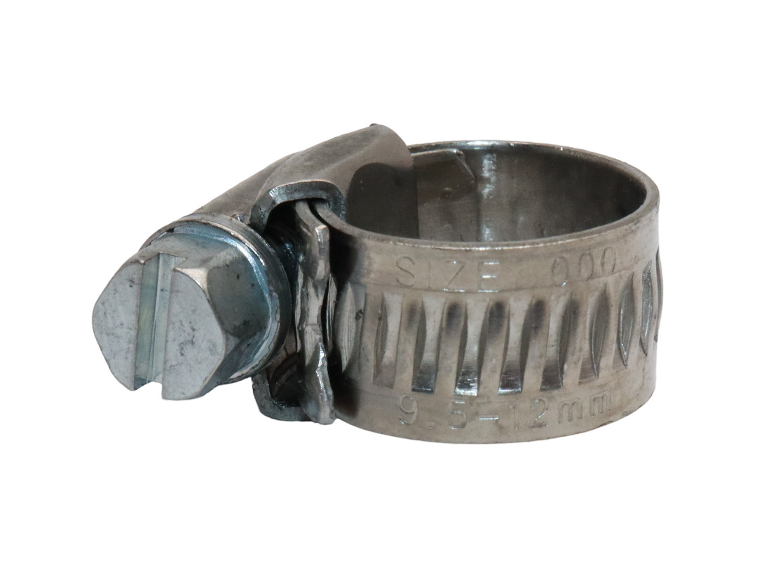 Jubilee Clip 9.5–12mm Stainless Steel 304 Mini Hose Clamp