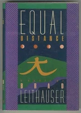 Equal Distance - Hardcover, by Leithauser Brad - Good b