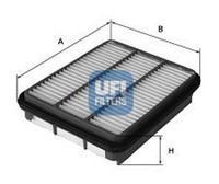 UFI Luftfilter 30.450.00 Filtereinsatz FüR Chevrolet Epica