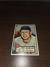 1952 Topps Roy McMillan #137 Vg-Ex Baseball Set Break Free Combined S+H