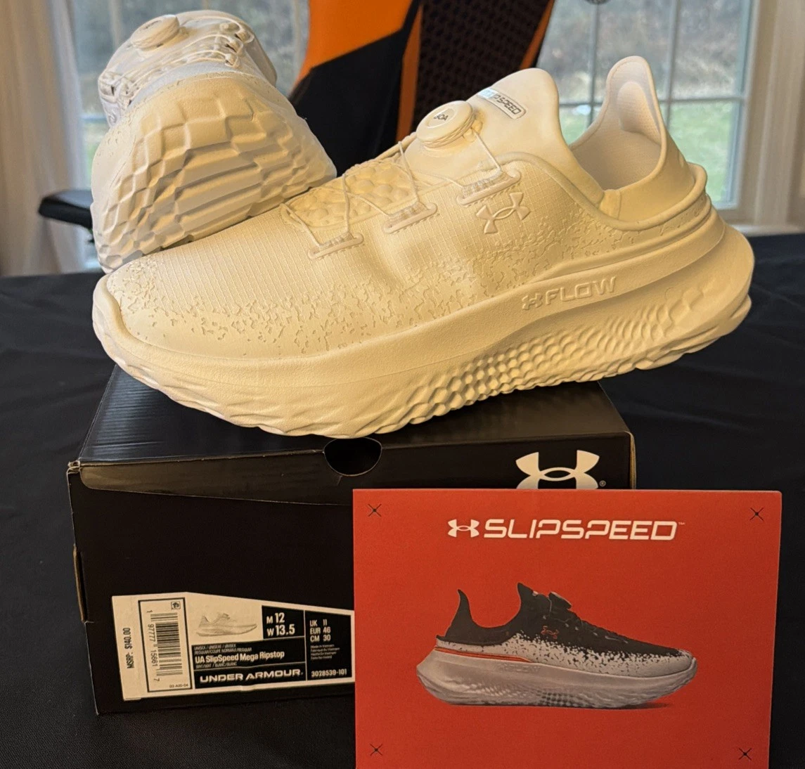 Under Armour SlipSpeed Mega Triple White for sale | eBay