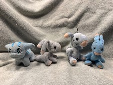 Neopets collection of 4 including baby blumaroo