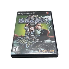 Maximo: Ghosts to Glory (Sony Playstation 2, 2002) PS2 w/Manual *Damaged Case*