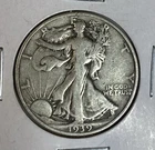 (G) ***1939- S WALKING LIBERTY HALF DOLLAR Very Fine Condition ***