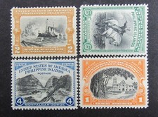 nystamps US Philippines Stamp # 393-396 Mint OG H       Y1x3278