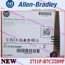 NEW PLC 2711P-B7C22D9P HMI PanelView Plus 7 Color Key Touch Brand New US