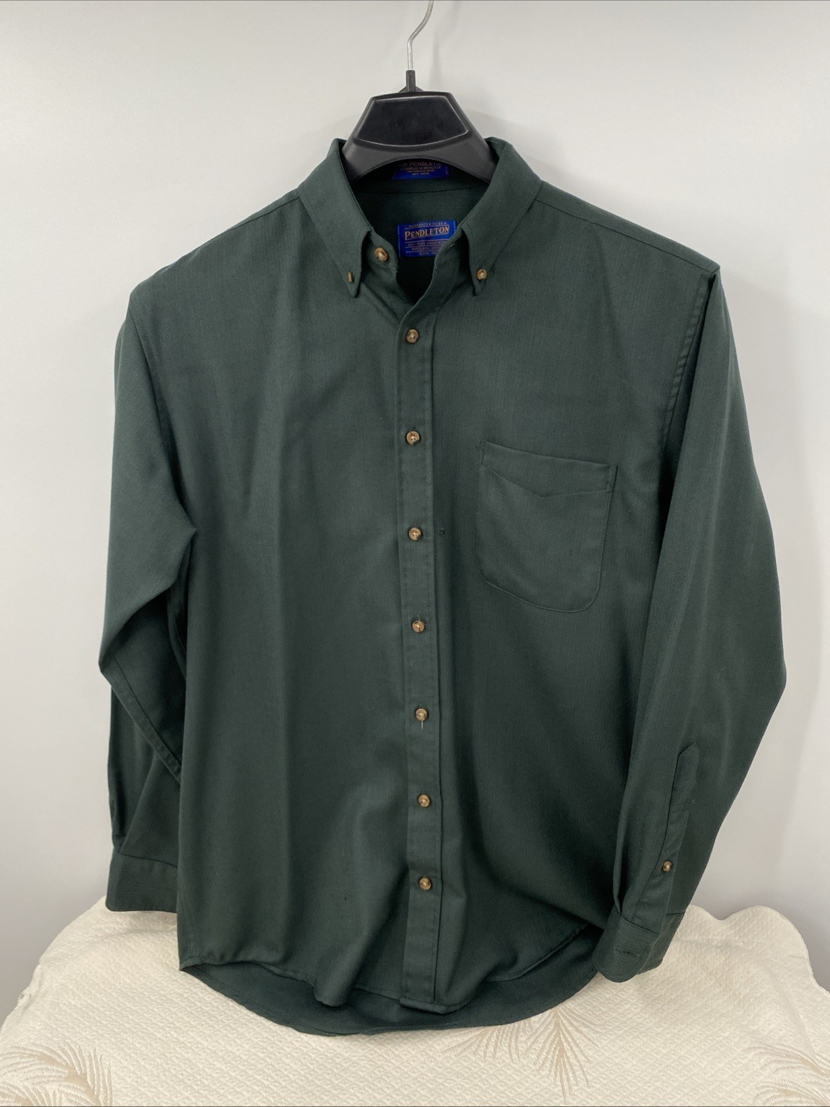 Pendleton Wool Sir Pendleton Button Up Shirt Men’… - image 1