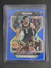 Scotty Pippen Jr. RC 2022 Panini Prizm Draft Picks Blue Wave Prizm 138/249 [4hk