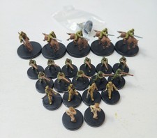 Lot Of 23 WOTC Axis  Allies Miniatures Infantry Greece - 2007-10