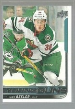 2018-19 Upper Deck #233 Nick Seeler Young Guns RC (ref54340)