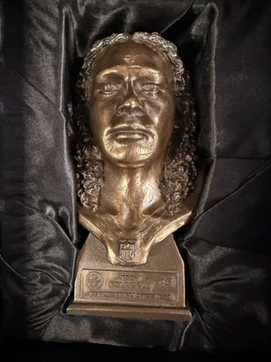 #ad New Troy Polamalu 8quot; Statue Player Sculpture iAM Pittsburgh Steelers BRONZE Bust $499.00