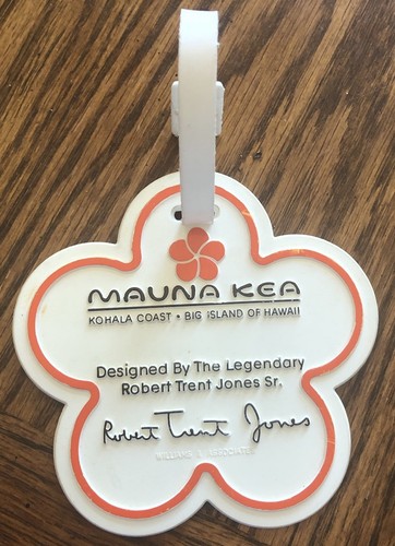 vtg - PGA Bag Tag - MAUNA KEA GOLF RESORT - Robert Trent Jones - HI - Tag 3