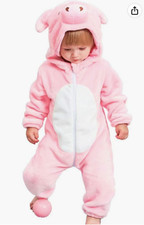 OLLULL Baby Animal Costumes Unisex Toddler Outfit Halloween Dress Up Romper