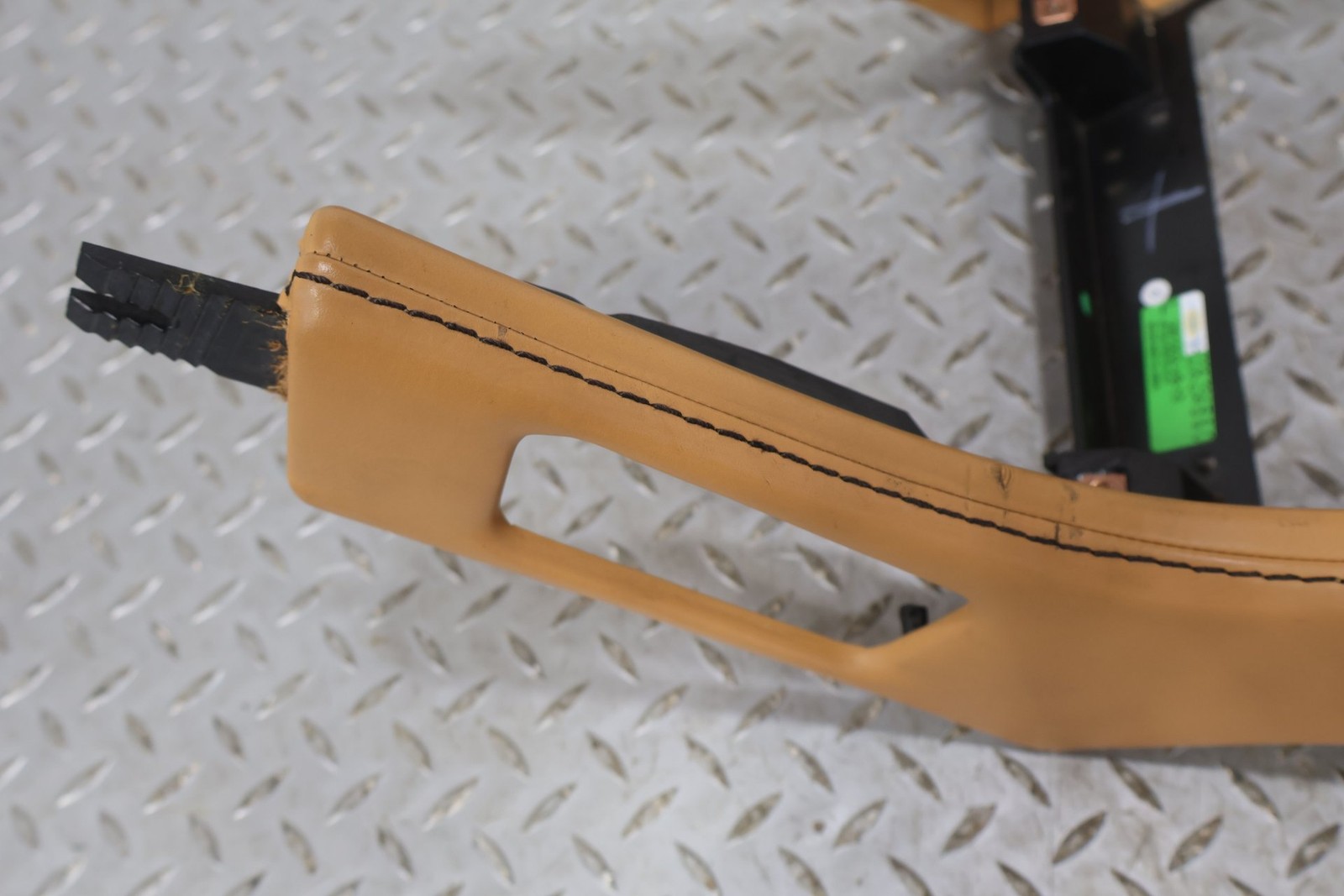 2010 Aston Martin V8 Vantage Center Dash Trim Base (Sahara Tan Leather)