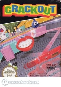 Nintendo NES - Crackout PAL-B Modul akzeptabel