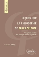 LeçOns Sur La Philosophie De Gilles Deleuze Gaspard Koenig Taschenbuch 2013