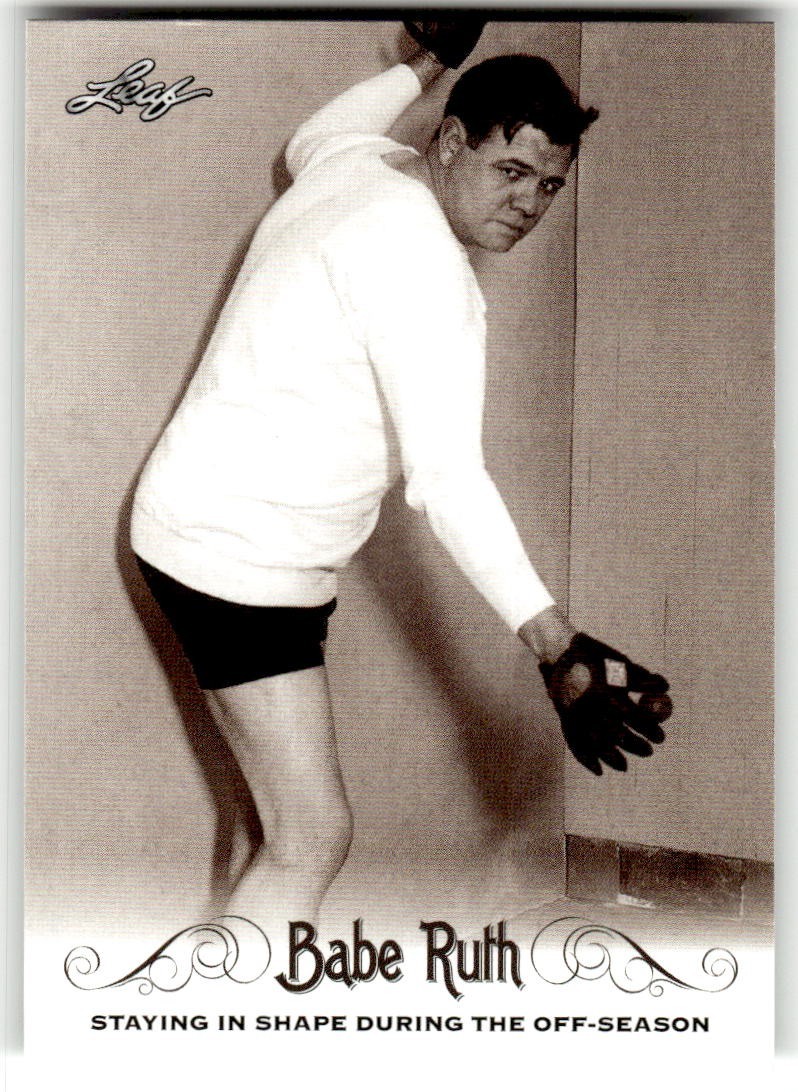 2016 Leaf Babe Ruth Collection #46 Babe Ruth New York Yankees HOF